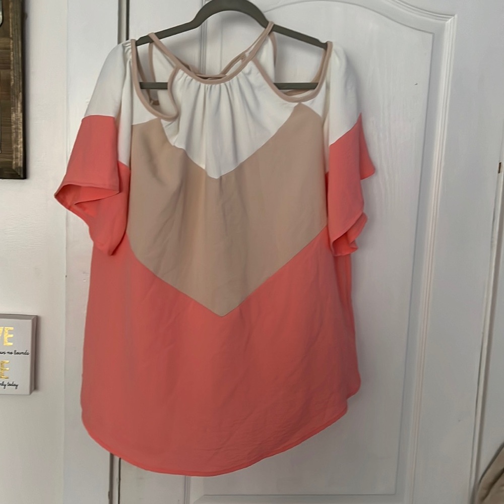 Chic soul cold shoulder blouse - never worn
